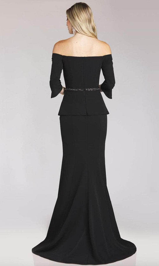 Gia Franco 12200 - Straight Across Mermaid Evening Gown