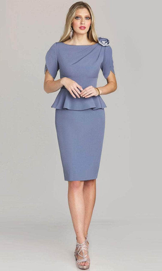 Gia Franco 12203 - Short Sleeve Sheath Formal Dress