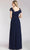 Gia Franco 12209 - Refined Cap Sleeved Evening Dress Mother of the Bride Dresses
