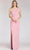 Gia Franco 12213 - One Shoulder Illusion Evening Dress Evening Dresses 8 / Rose