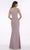 Gia Franco - 12921 Embellished Bateau Trumpet Dress With Slit Special Occasion Dress