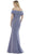 Gia Franco - 12979 Floral Off Shoulder Mermaid Dress Evening Dresses