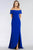 Gia Franco - Ornate Off-Shoulder Evening Dress 12956 - 1 pc Royal in Size 12 Available CCSALE 12 / Royal