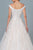 GLS by Gloria - GL1800 Embroidered Off-Shoulder A-line Gown Wedding Dresses
