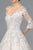 GLS by Gloria - GL1803 Embroidered Off-Shoulder A-line Gown Wedding Dresses