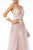 GLS by Gloria - GL1840 Jeweled Bodice Glitter Overskirt Gown Prom Dresses