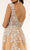 GLS by Gloria - GL1920 Beaded Embroidered Gown with Sheer Overskirt Prom Dresses
