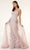 GLS by Gloria - GL1920 Beaded Embroidered Gown with Sheer Overskirt Prom Dresses XS / D/Rose