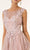 GLS by Gloria - GL1923 Cap Sleeve Embroidery Ornate Dress Prom Dresses