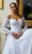GLS by Gloria - GL1937 Embroidered Long Sleeves A-Line Dress Wedding Dresses