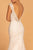 GLS by Gloria - GL2595 Lace Deep V-neck Trumpet Dress Wedding Dresses