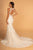 GLS by Gloria - GL2598 Embroidered Halter Mermaid Dress Wedding Dresses