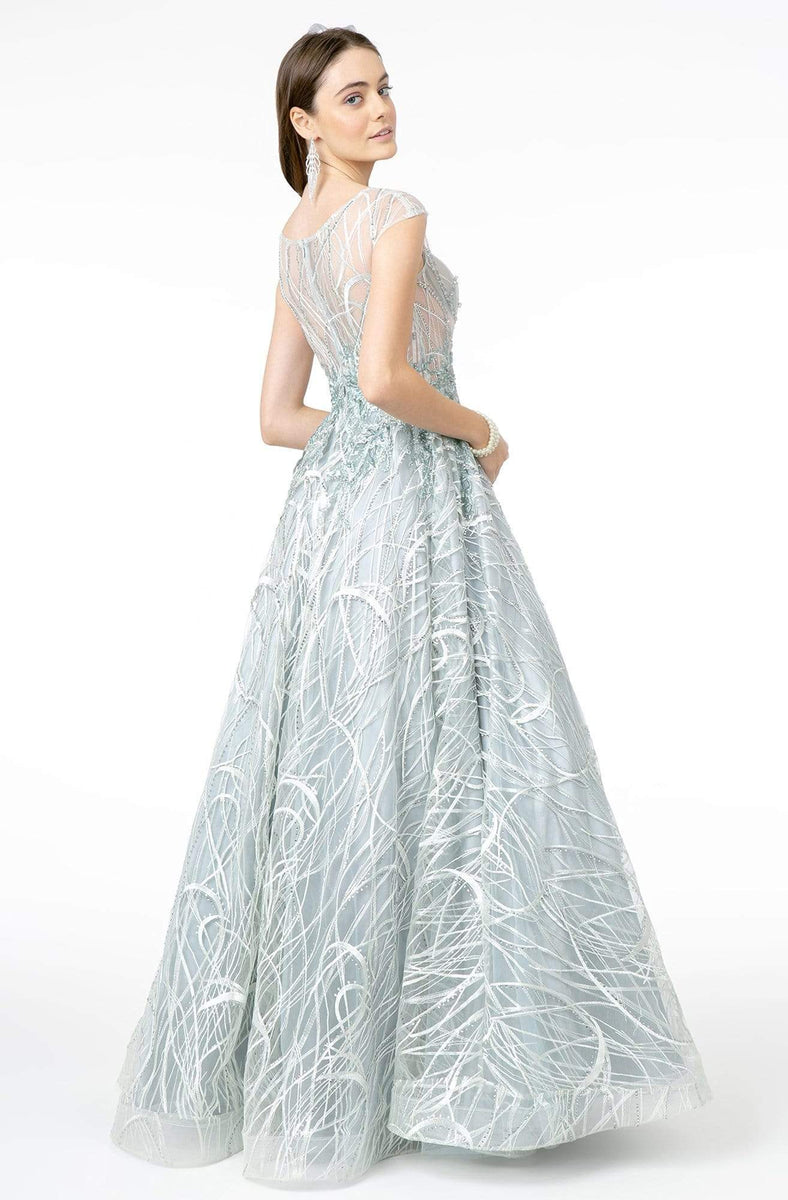 GLS by Gloria GL3445: Enchanting Illusion Evening Gown for Formal Occasions main image 1