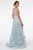 GLS by Gloria - GL2979 Embroidered Bateau A-Line Gown Evening Dresses