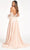 GLS by Gloria GL3005 - Sleeveless Deep V-neck Long Gown Prom Dresses