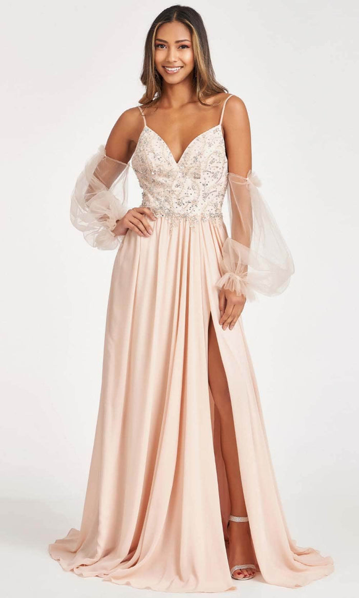 GLS by Gloria GL3005 - Sleeveless Deep V-neck Long Gown – Couture Candy