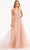 GLS by Gloria GL3012 - Sleeveless Deep V-neckline Evening Gown Bridal Dresses XS / Rose Gold