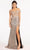 GLS by Gloria GL3024 - Sheer Off Shoulder Formal Gown Special Occasion Dress XS / Rose Gold