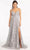 GLS by Gloria GL3031 - Embroidered Plunging Sweetheart A-Line Dress Prom Dresses XS / Silver