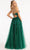 GLS by Gloria GL3033 - Appliqued V-Neck Prom Gown Special Occasion Dress