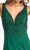 GLS by Gloria GL3037 - Plunging V-Neck Wide Open V-Back Mermaid Dress Special Occasion Dress
