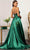 GLS by Gloria GL3040 - V-Neck Satin Formal Gown Special Occasion Dress