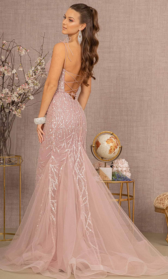 GLS by Gloria GL3121 - Godets Tulle Prom Gown