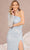 GLS by Gloria GL3128 - One Shoulder Prom Gown With Slit Special Occasion Dress