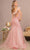 GLS by Gloria GL3130 - Feathered Glitter Prom Dress Special Occasion Dress