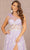 GLS by Gloria GL3134 - Asymmetric Floral Glitters Prom Gown Special Occasion Dress