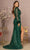 GLS by Gloria GL3160 - Feathered One Sleeve Evening Dress Special Occasion Dress
