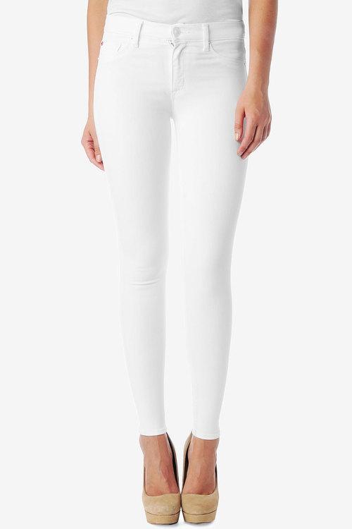 Hudson Jeans Nico Mid-Rise Super Skinny in  White CCSALE 26 / White