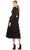 Ieena Duggal - 26299 Long Sleeve Sequin Bodice A-Line Dress Cocktail Dresses