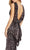 Ieena Duggal - 26438 High Bateau Neck Plunge Cowl Back Sequin Dress Special Occasion Dress