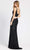 Ieena Duggal - 26443 Sleeveless Fitted High Leg Slit Sequin Gown Evening Dresses