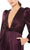 Ieena Duggal - 2647 V Neckline Long Sleeve Jumpsuit Prom Dresses