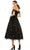 Ieena Duggal - 26498 Tea Length Pearl-Ornate A-Line Dress Cocktail Dresses