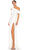 Ieena Duggal - 26517 Off-Shoulder Neckline High Slit Gown Evening Dresses