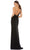 Ieena Duggal - 26532 Sleeveless V-Neck Pearl Beaded Strap Sheath Gown Special Occasion Dress