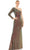 Ieena Duggal 26591 - Sequined Sheath Gown Prom Dresses