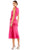 Ieena Duggal 26625 - Sleeveless Surplice Bodice Tea-Length Dress Special Occasion Dress