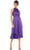 Ieena Duggal 26633 - Sleeveless High Halter Neck Short Dress Cocktail Dresses 2 / Purple