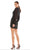 Ieena Duggal - 26640 Long Sheer Sleeve Mini Dress Special Occasion Dress