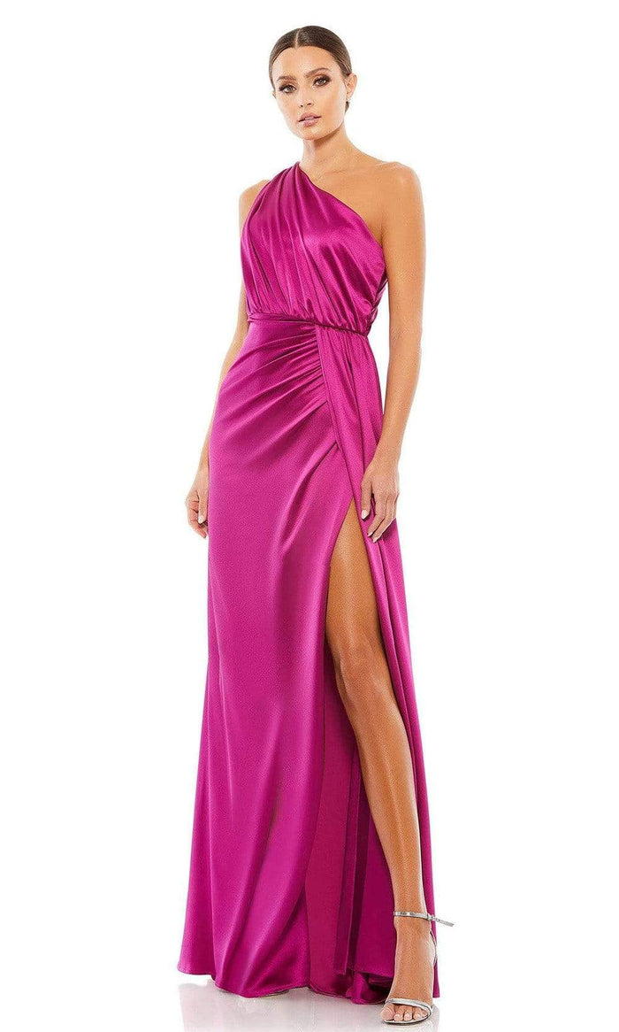 Ieena Duggal - 26654 One Shoulder High Slit Gown – Couture Candy