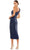 Ieena Duggal 26689 - Sequined Bow Detail Midi Dress Prom Dresses