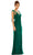 Ieena Duggal 26696 - Bow Shoulder Sleeveless Prom Dress Evening Dresses