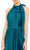 Ieena Duggal 26909 - Halter Neck Sleeveless Tea-Length Dress Cocktail Dresses