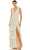 Ieena Duggal 27046 - Asymmetrical Ruffle Skirt Sleeveless Dress Prom Dresses