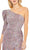Ieena Duggal 42019 - Single Quarter Sleeve Sequined Dress Cocktail Dresses