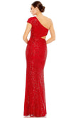 Ieena Duggal 42022 - Sequined Single Cap Sleeve Prom Gown Prom Dresses3